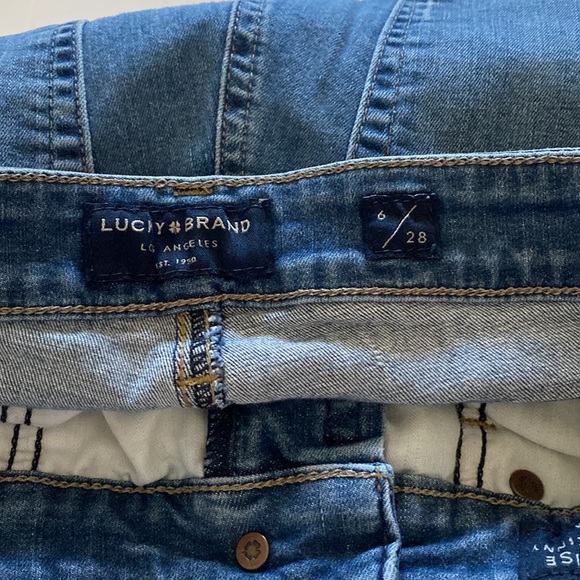 Women’s Lucky Brand Mid Rise Super Skinny Ava Jeans Size 6/28 - Picture 7 of 14